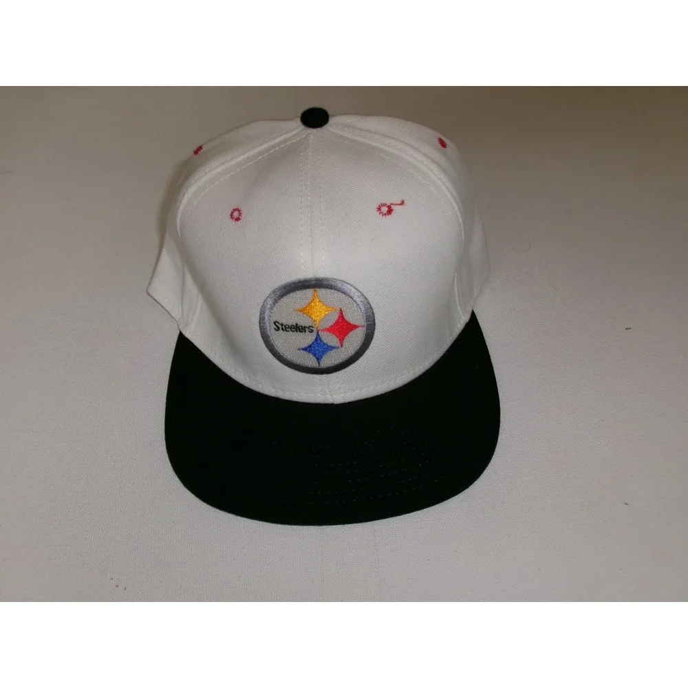 PITTSBUR STEELERS FITTED SIZE 7 1/4 USA MADE WOOL HAT CAP VINTAGE DEADSTOCK H3